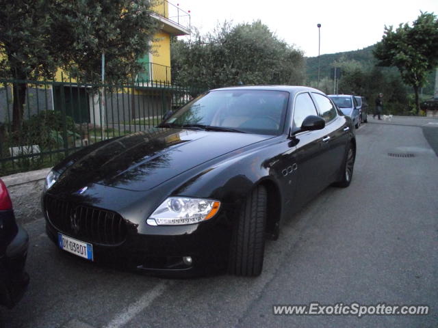 Maserati Quattroporte spotted in Garda, Italy
