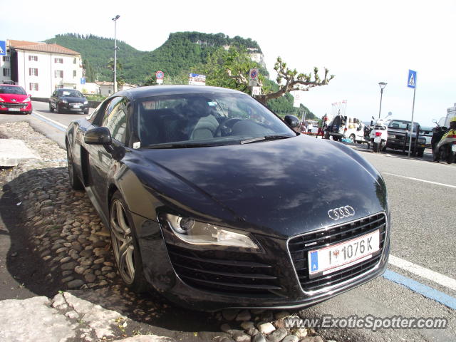 Audi R8 spotted in Garda, Italy