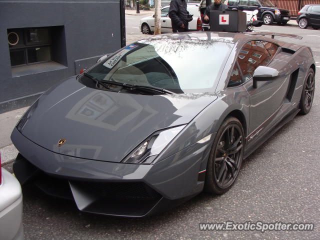 Lamborghini Gallardo spotted in London, United Kingdom