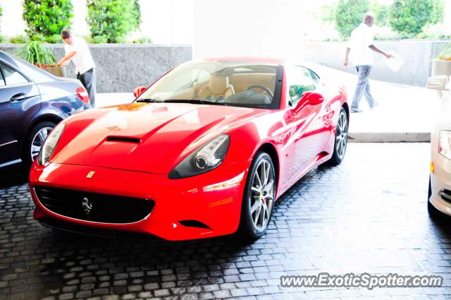 Ferrari California spotted in Bal Harbour, Florida