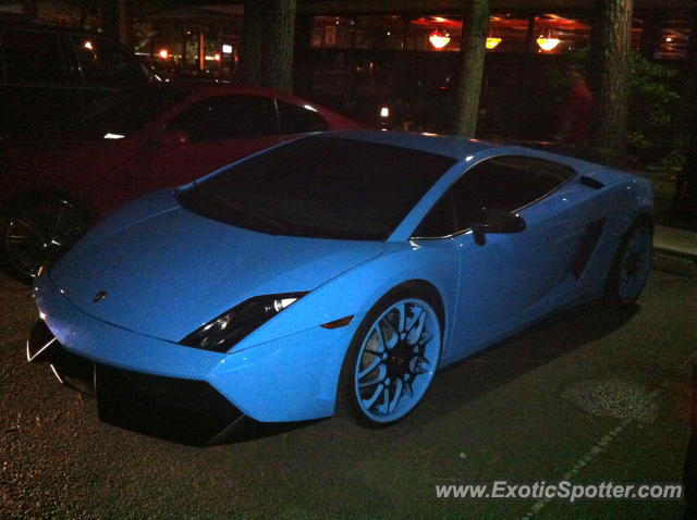 Lamborghini Gallardo spotted in Hilton Head, South Carolina