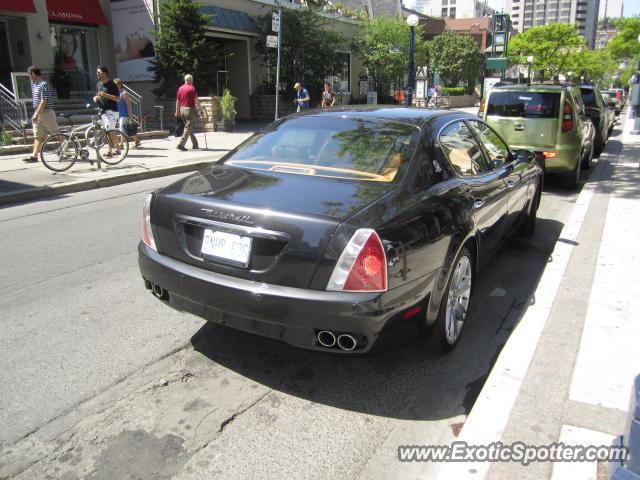 Maserati Quattroporte spotted in Toronto, Canada