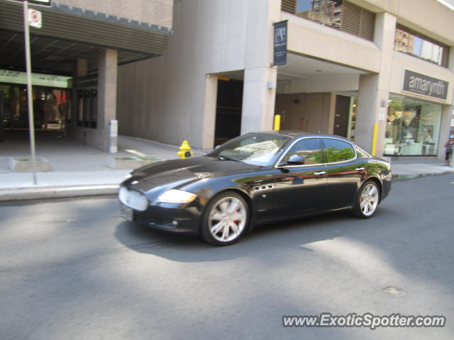 Maserati Quattroporte spotted in Toronto, Canada