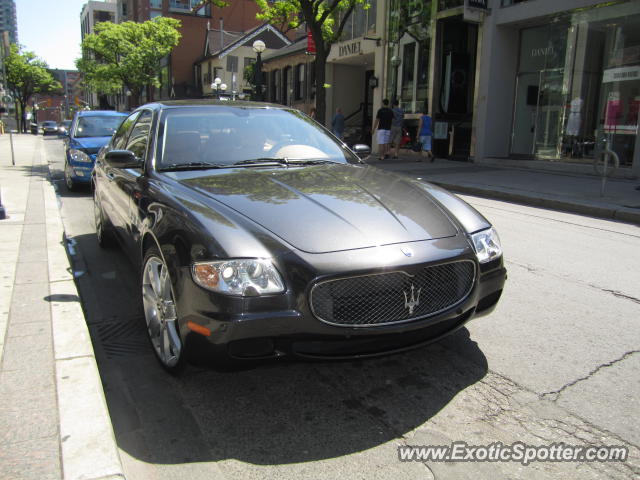 Maserati Quattroporte spotted in Toronto, Canada