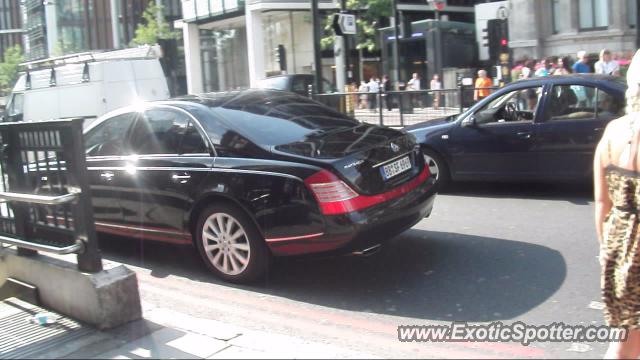 Mercedes Maybach spotted in London, United Kingdom