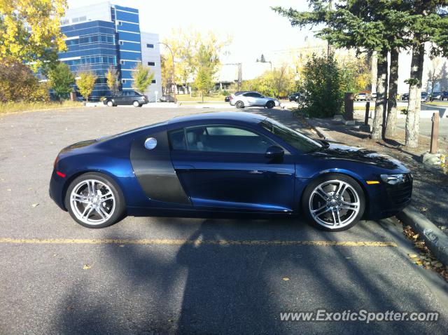 Audi R8 spotted in Calgary, Canada