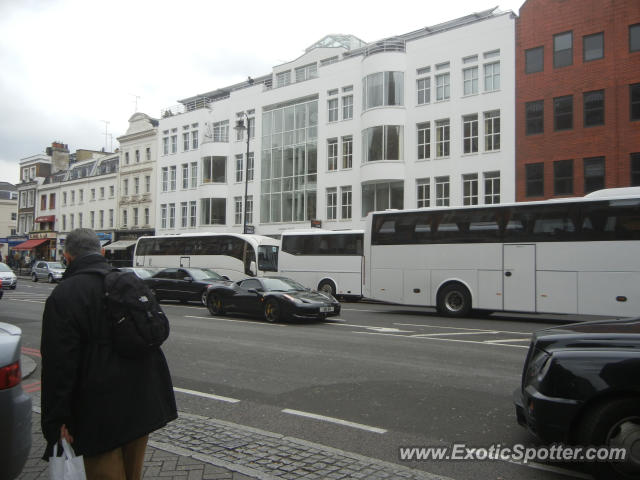 Ferrari 458 Italia spotted in London, United Kingdom