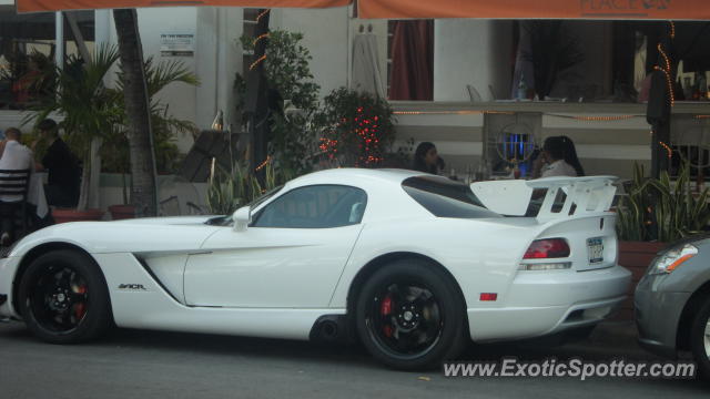 Dodge Viper spotted in Miami Beach, Florida