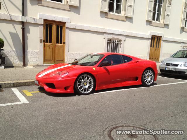 Ferrari 360 Modena spotted in Geneva, Switzerland