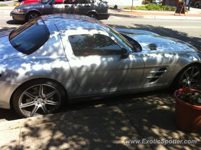 Mercedes SLS AMG spotted in Ho-Ho-Kus, United States