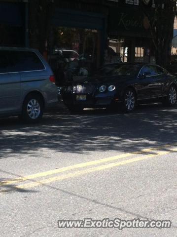 Bentley Continental spotted in Ho-Ho-Kus, United States