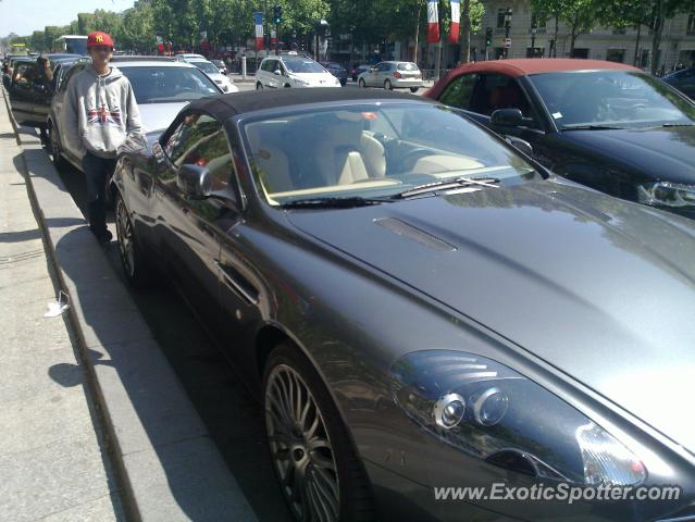 Aston Martin DBS spotted in Paris, France
