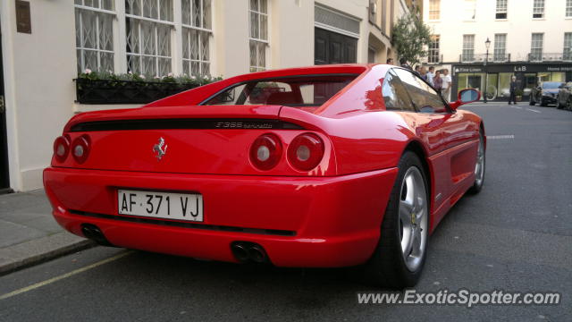 Ferrari F355 spotted in London, United Kingdom