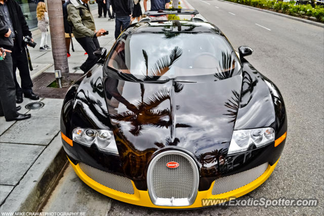 Bugatti Veyron spotted in Beverly Hills, California