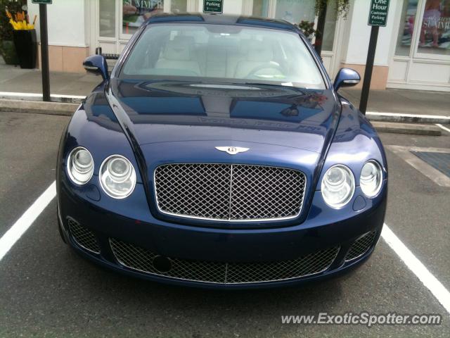 Bentley Continental spotted in Seattle, Washington