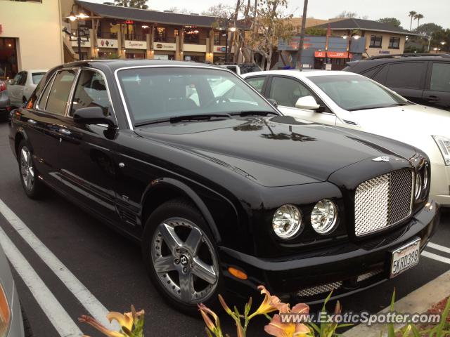 Bentley Arnage spotted in Solana Beach, California