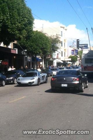 Mclaren MP4-12C spotted in San Francisco, California