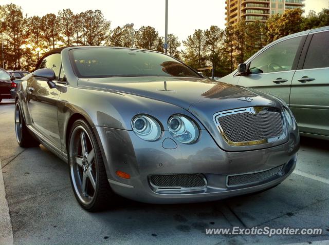 Bentley Continental spotted in Atlanta, Georgia