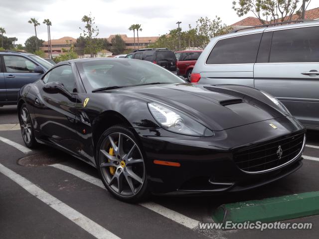 Ferrari California spotted in Del Mar, California