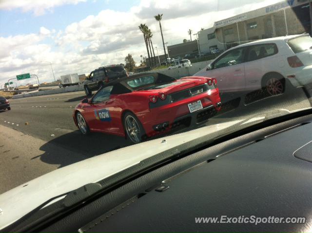 Ferrari F430 spotted in Riverside, California