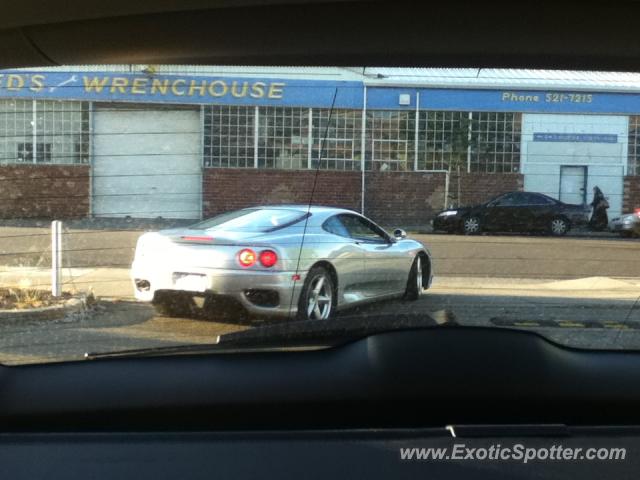 Ferrari 360 Modena spotted in Alameda, California