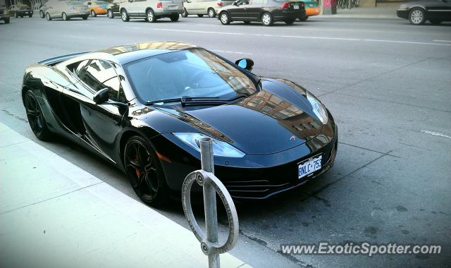 Mclaren MP4-12C spotted in Toronto, Ontario, Canada