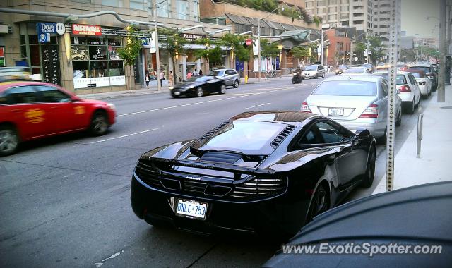 Mclaren MP4-12C spotted in Toronto, Ontario, Canada