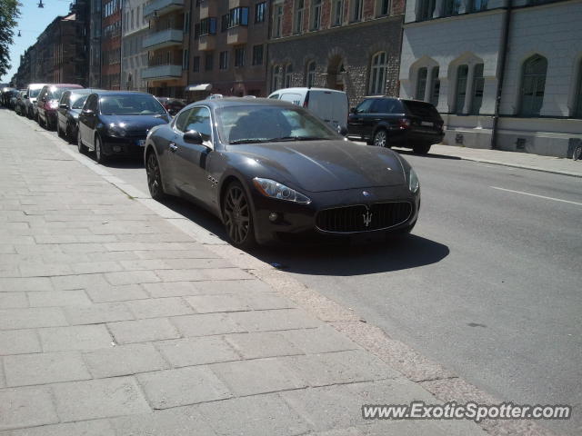 Maserati GranTurismo spotted in Stockholm, Sweden