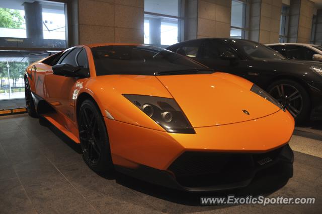 Lamborghini Murcielago spotted in Bukit Bintang KL, Malaysia