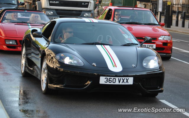 Ferrari 360 Modena spotted in London, United Kingdom