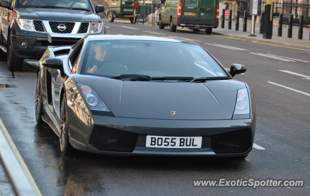 Lamborghini Gallardo spotted in London, United Kingdom