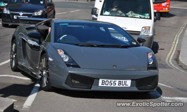 Lamborghini Gallardo spotted in London, United Kingdom