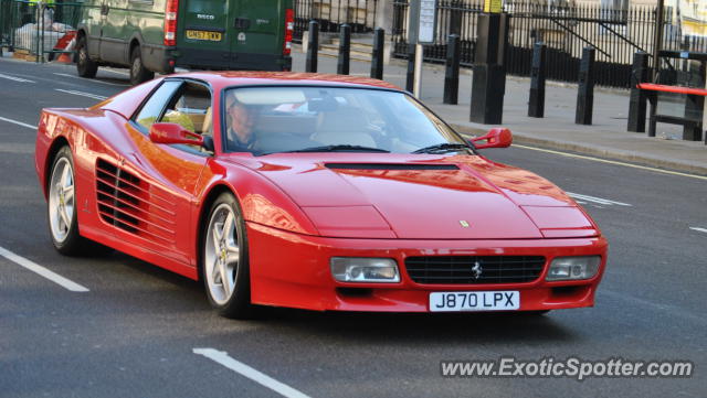 Ferrari Testarossa spotted in London, United Kingdom