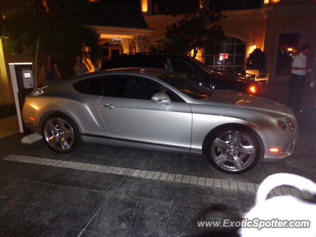 Bentley Continental spotted in Dallas, Texas