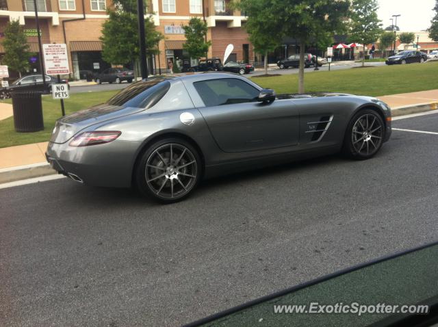 Mercedes SLS AMG spotted in Chamblee, Georgia