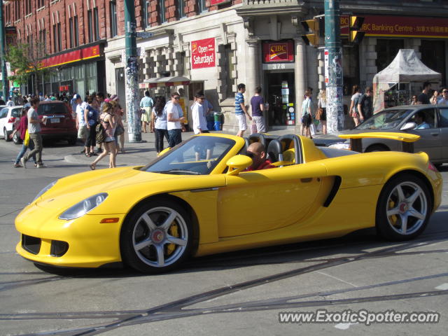 Porsche Carrera GT spotted in Toronto, Canada