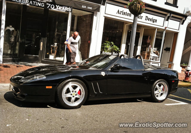 Ferrari 550 spotted in Red Bank, New Jersey