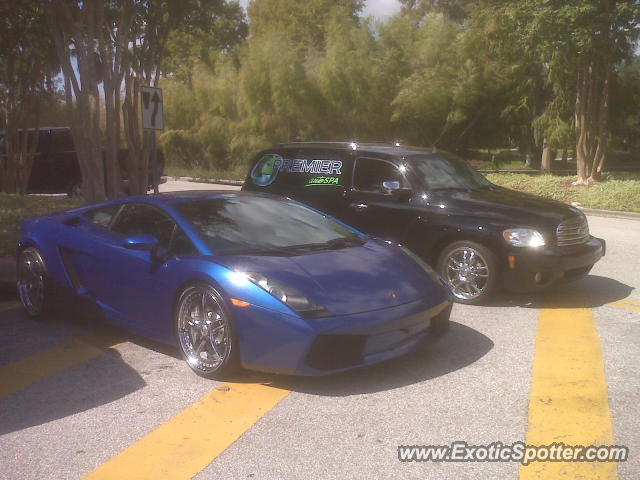Lamborghini Gallardo spotted in Orlando, Florida