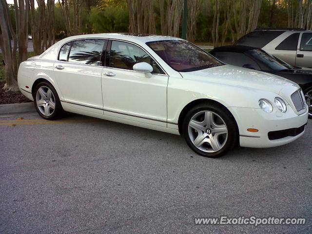 Bentley Continental spotted in Orlando, Florida