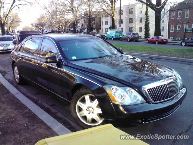 Mercedes Maybach spotted in Washington DC, Maryland