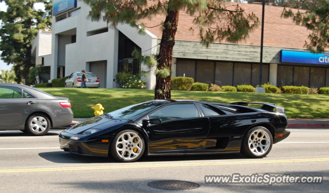 Lamborghini Diablo spotted in Los Angeles, California