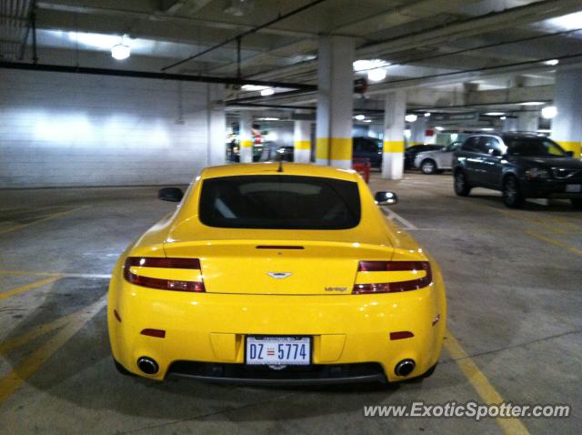 Aston Martin Vantage spotted in Bethesda, Maryland