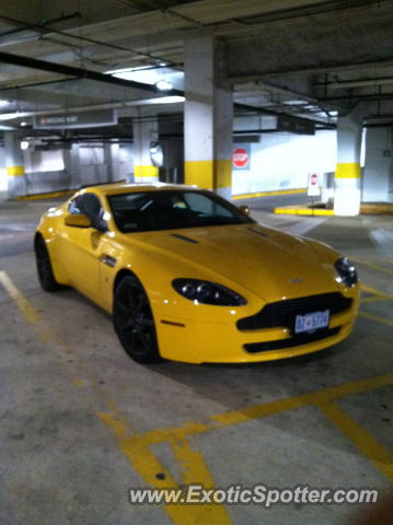 Aston Martin Vantage spotted in Bethesda, Maryland