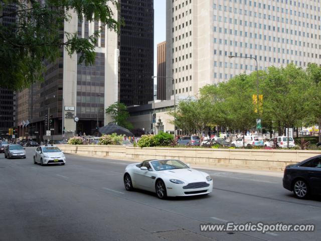 Aston Martin Vantage spotted in Chicago, Illinois