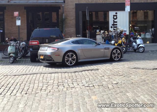 Aston Martin Vantage spotted in New York, New York