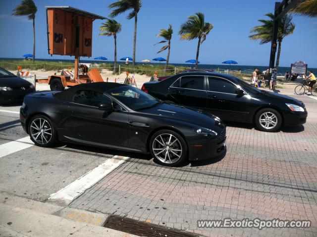 Aston Martin Vantage spotted in Ft. Lauderdale, Florida