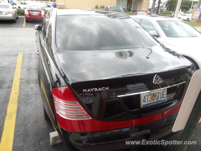 Mercedes Maybach spotted in Bal Harbour, Florida