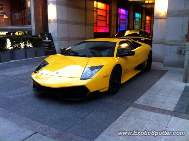 Lamborghini Murcielago spotted in Yorkville, Canada