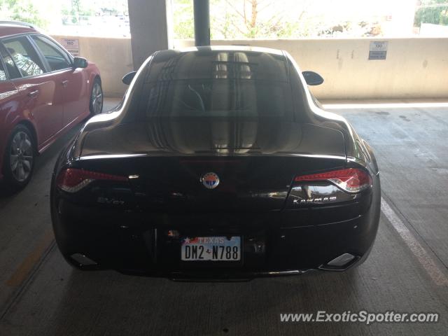 Fisker Karma spotted in Austin, Texas