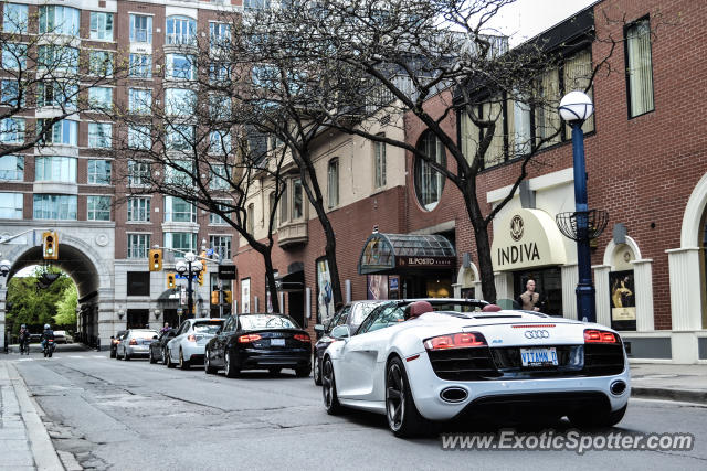 Audi R8 spotted in Toronto, Canada